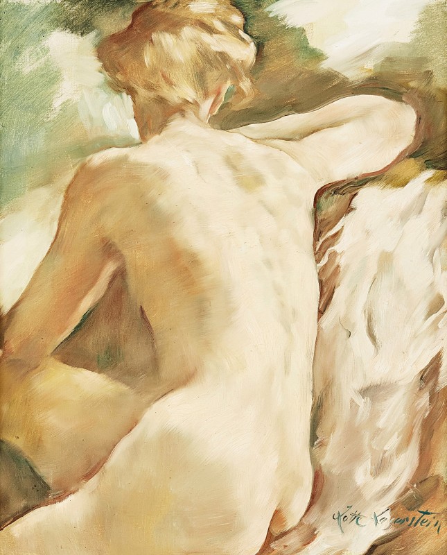 "Pictură. Nud" by Lotte Laserstein