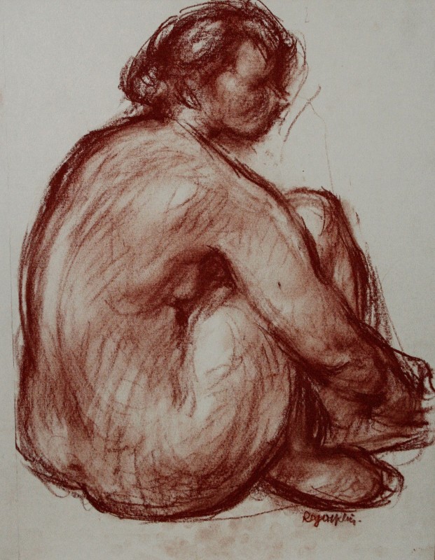 "Drawing. Nude" by Roger Plin