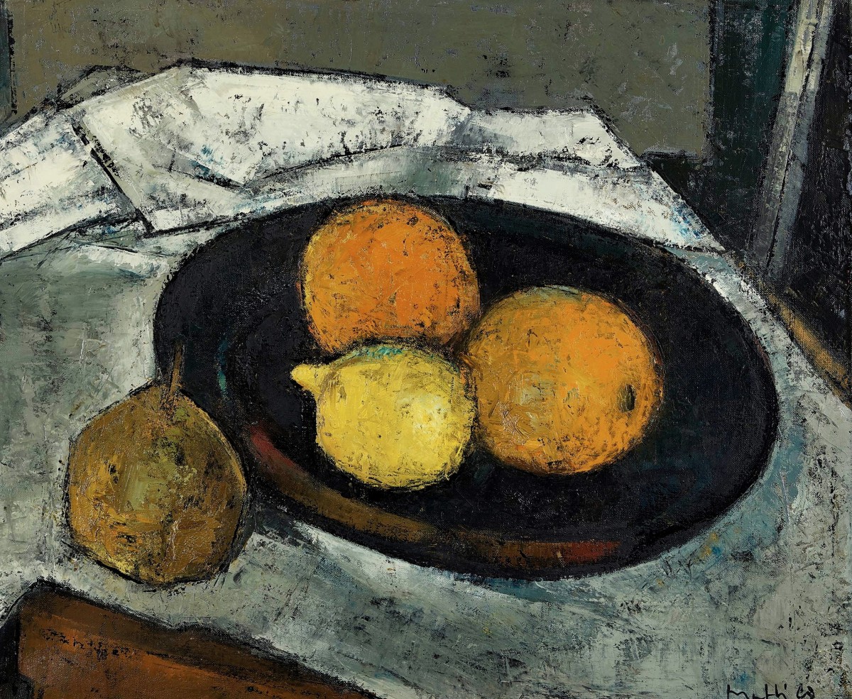 "Painting. Still life" by Walter Mafli