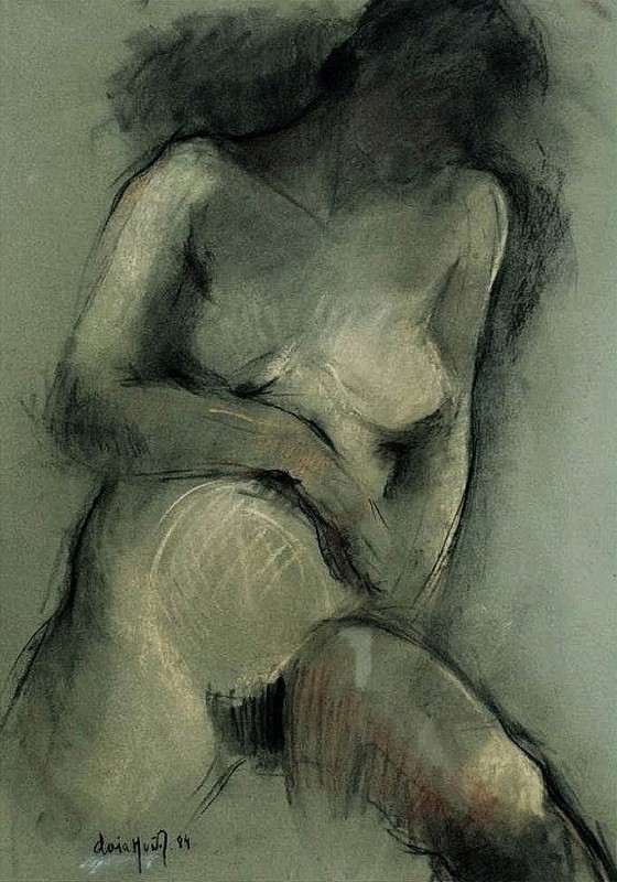 "Drawing. Nude" by Glòria Muñoz