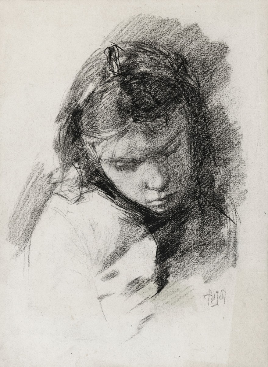 "Drawing. Portrait" by Pieter de Josselin de Jong