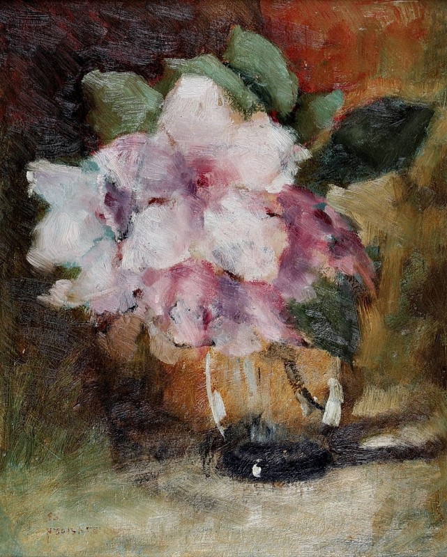 "Painting. Flowers" by Johan B. Ponsioen