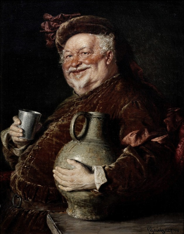 "Painting. Figure" by Eduard von Grützner