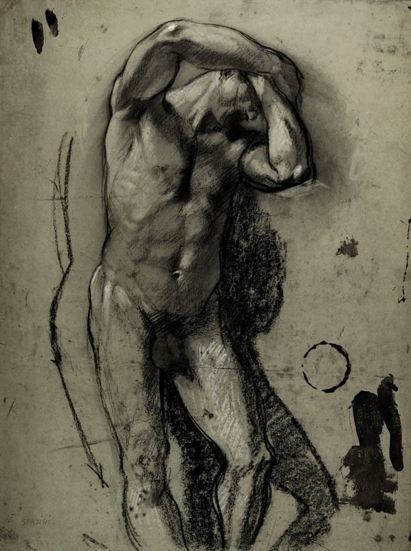 "Drawing. Nude" by Armando Spadini