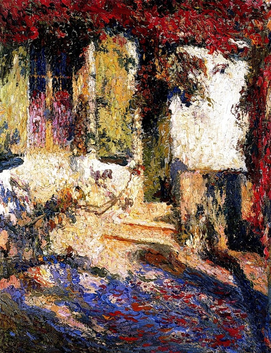 "Pictură. Peisaj" by Henri-Jean Guillaume Martin