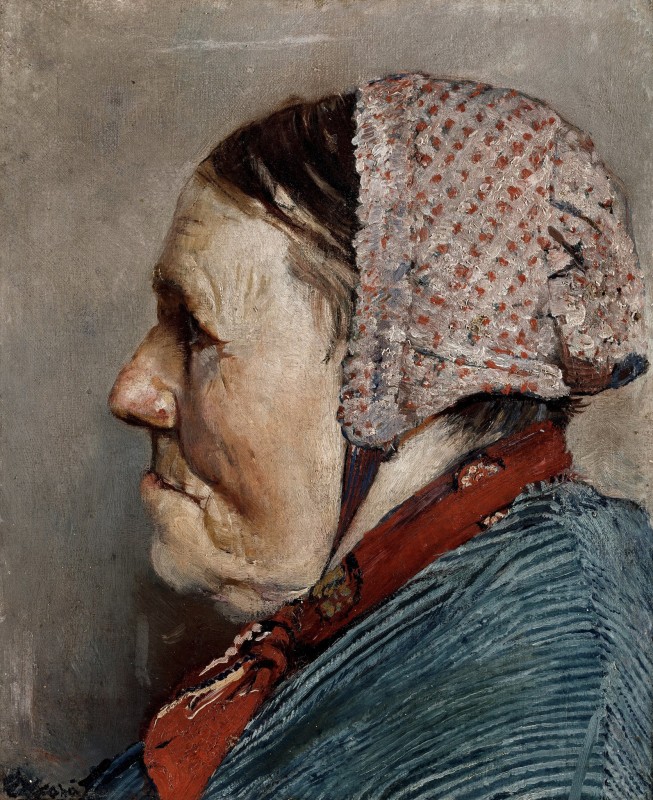 "Painting. Portrait" by Christian Krohg