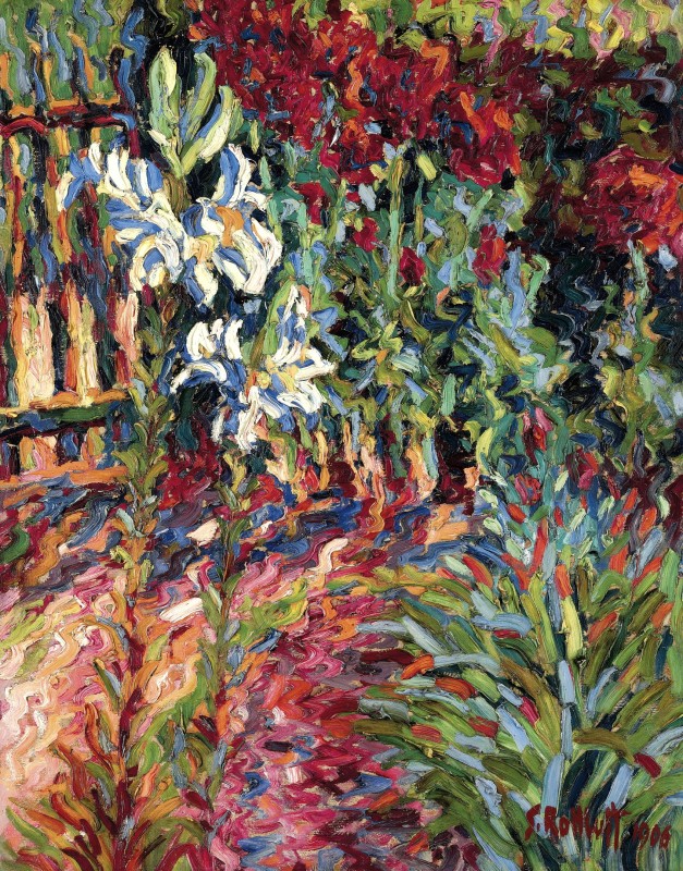 "Pictură. Flori" by Karl Schmidt-Rottluff