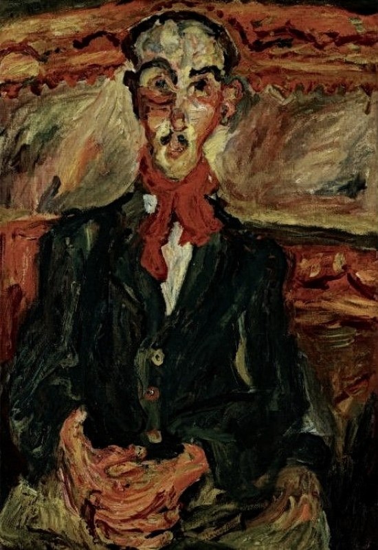 "Pictură. Portret" by Chaim Soutine