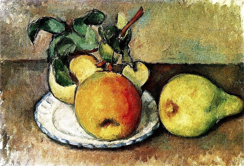 "Painting. Still life" by Paul Cézanne