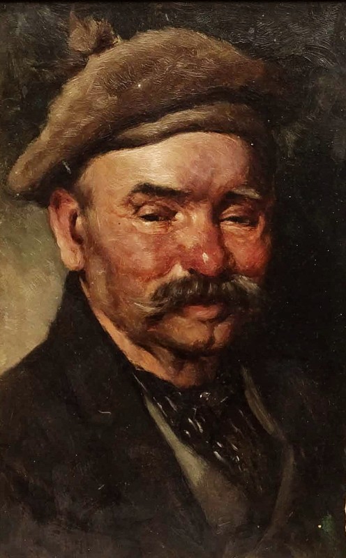 "Pictură. Portret" by Lawrence Carmichael Earle