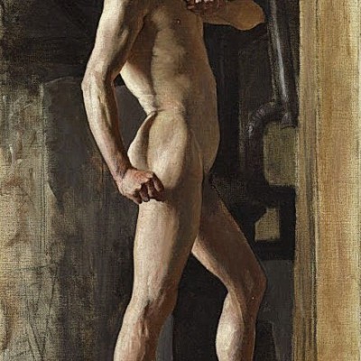 Pictura academică. Nud masculin