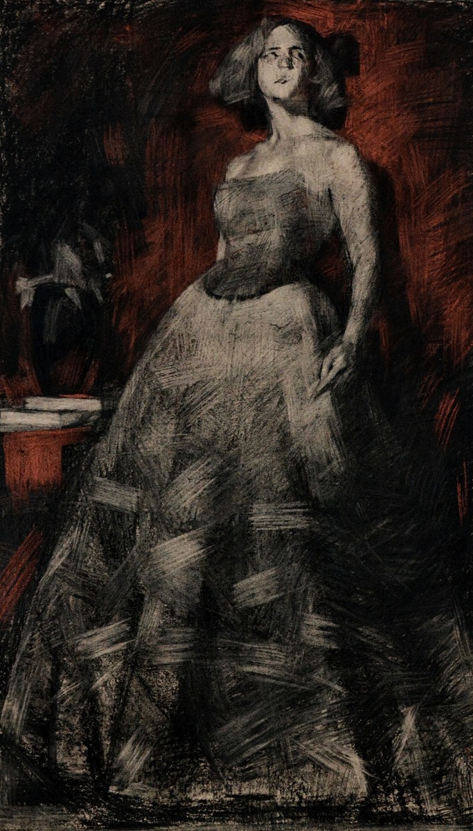 "Figură în interior" by Cаролина Леагул, 2014