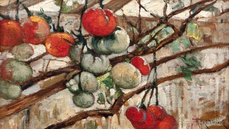 "Pictură. Natură statică" by Mikhail Stepanovich Tkachenko