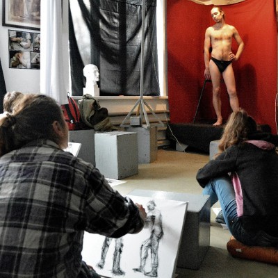 Ziua schițelor și studiilor la Liceul Academic de Arte Plastice Igor VIERU