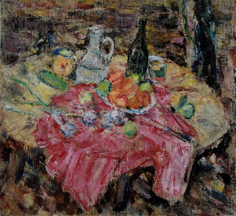 "Pictură. Natură statică" by Dumitru Peicev