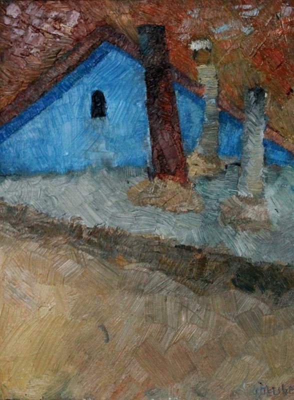 "Pleinair. Pleinair moldova" by Ion Golubei, oil on canvas
