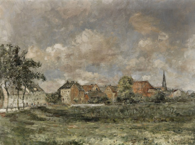 "Painting. Landscape" by Rudolf Höckner