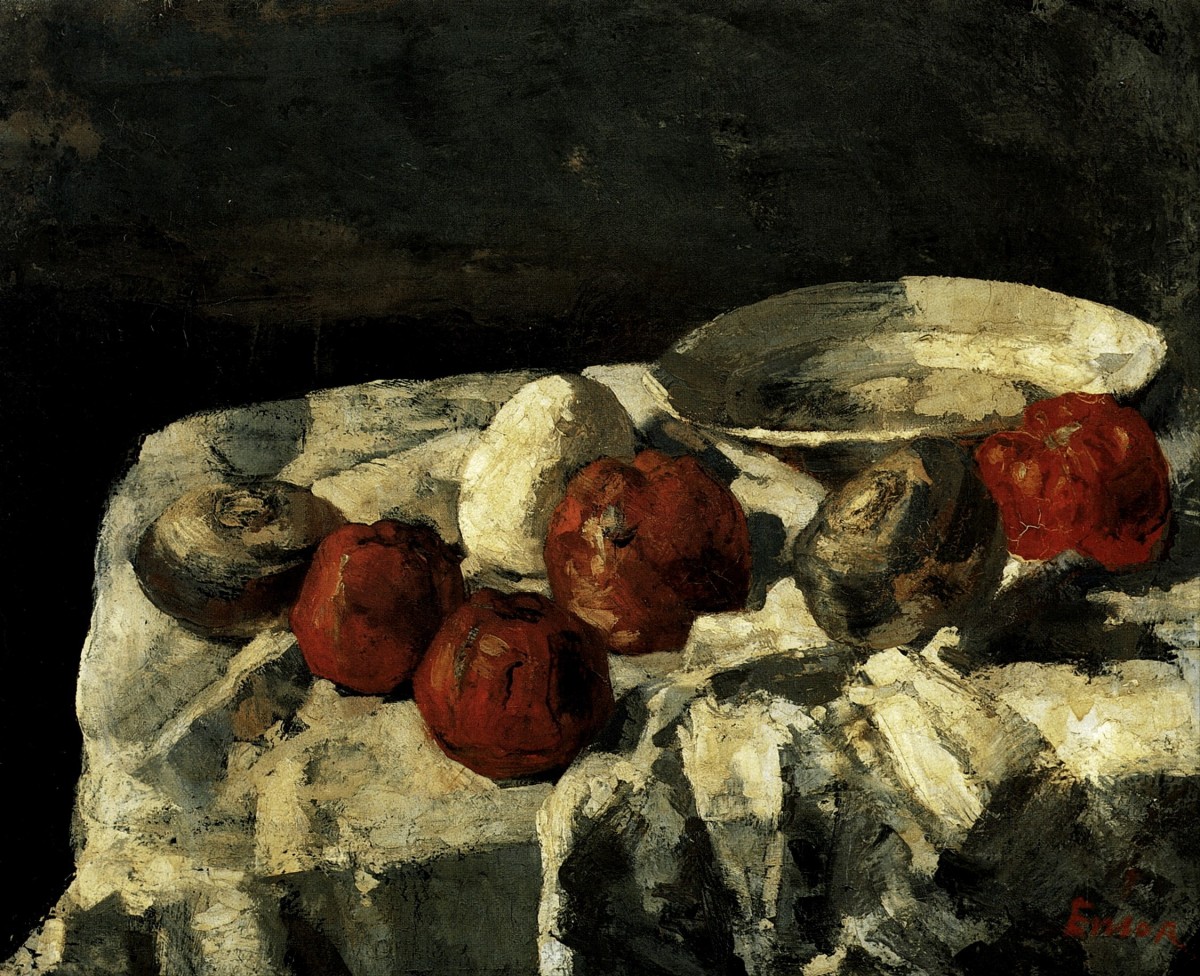 "Painting. Still life" by James Ensor