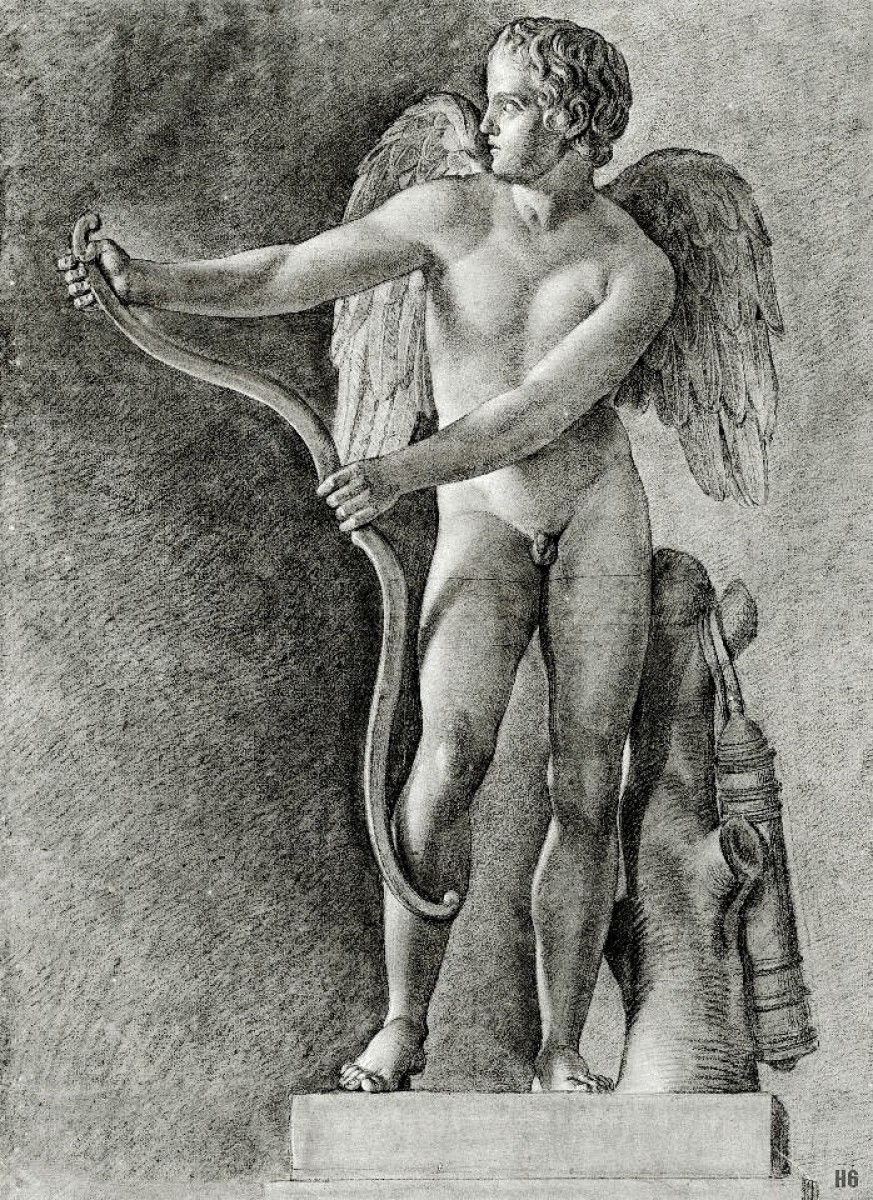 "Drawing. Nude" by Jean Grandjean