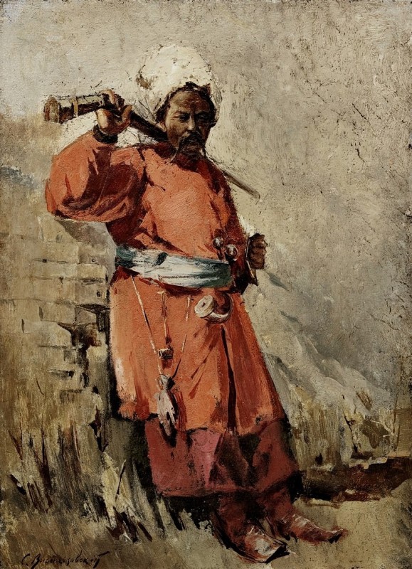 "Pictură. Figură / semifigură" by Serhii Vasylkivsky