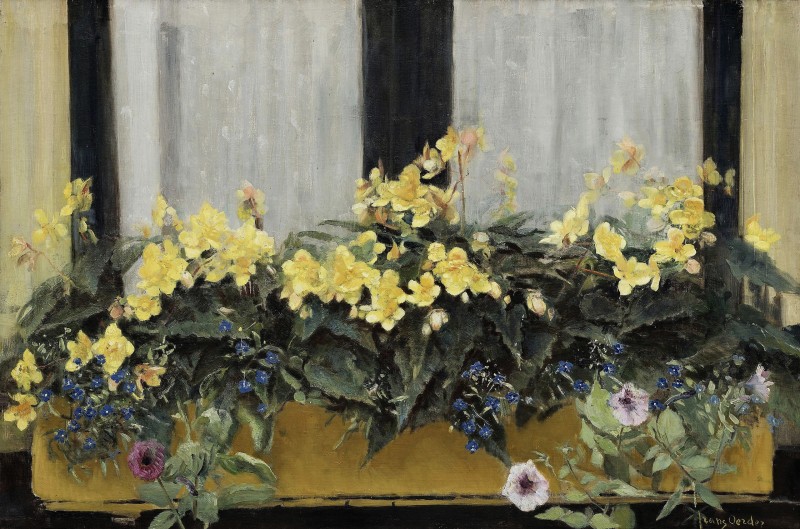 "Painting. Flowers" by Frans David Oerder
