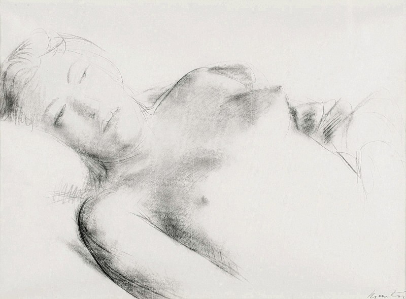 "Drawing. Nude" by Giacomo Manzù