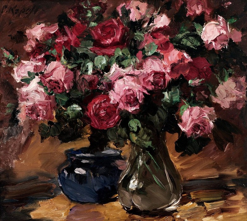 "Pictură. Flori" by Paul Kapell