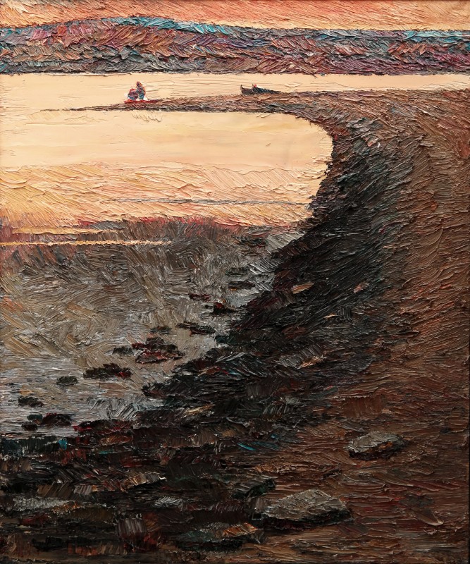 "Композиция. Продолжительный" by Александра Cлапатиуc, 600x490mm, масло / холст
