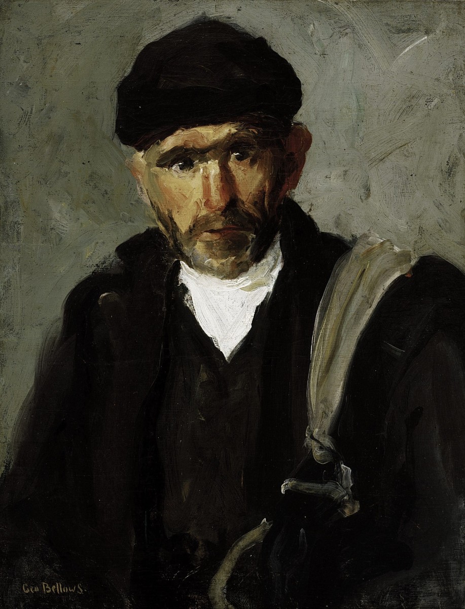 "Painting. Portrait" by George Bellows