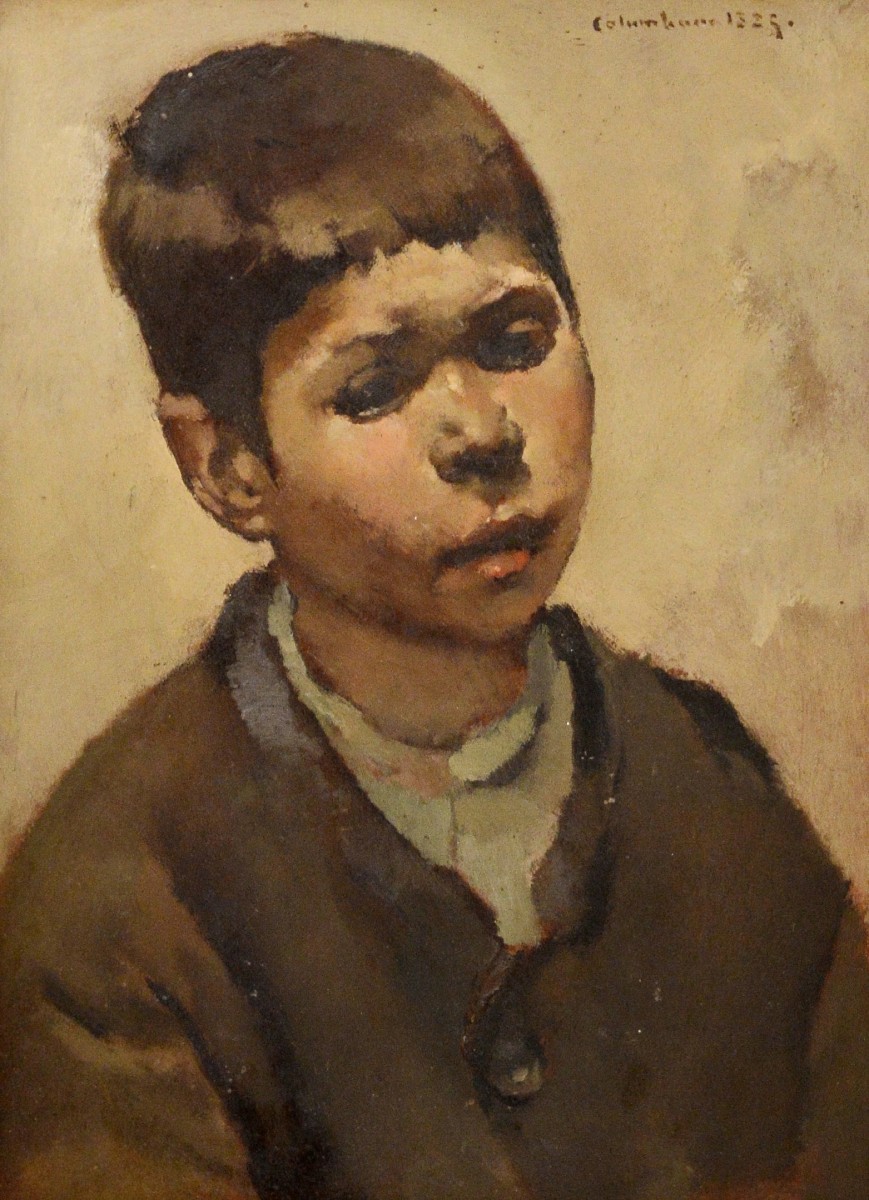 "Painting. Portrait" by Columbano Bordalo Pinheiro