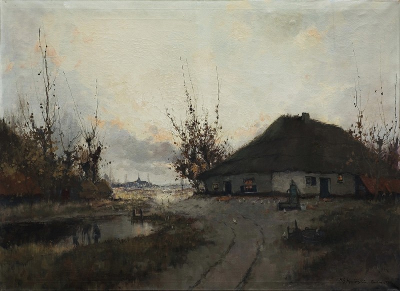 "Pictură. Rural" by Michał Gorstkin-Wywiórski