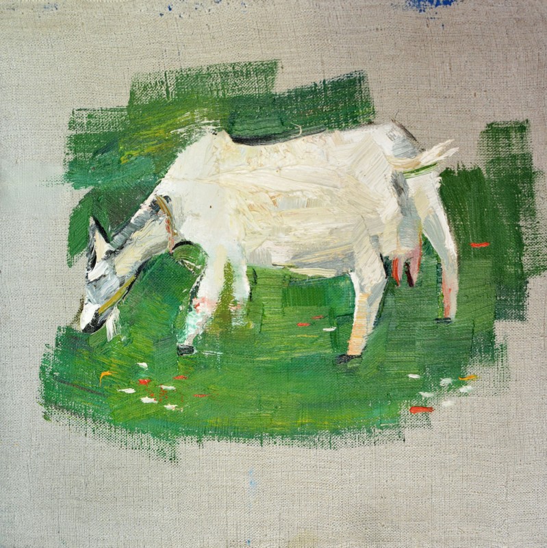 "Motiv. Oxentea" by Александру Бодруг, 2016, 300x300mm, масло / холст