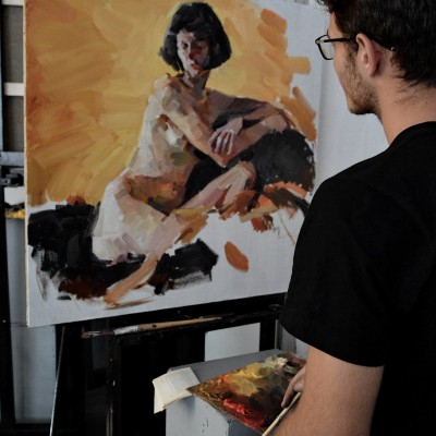 Lecție de pictură. Clasa a XII-a