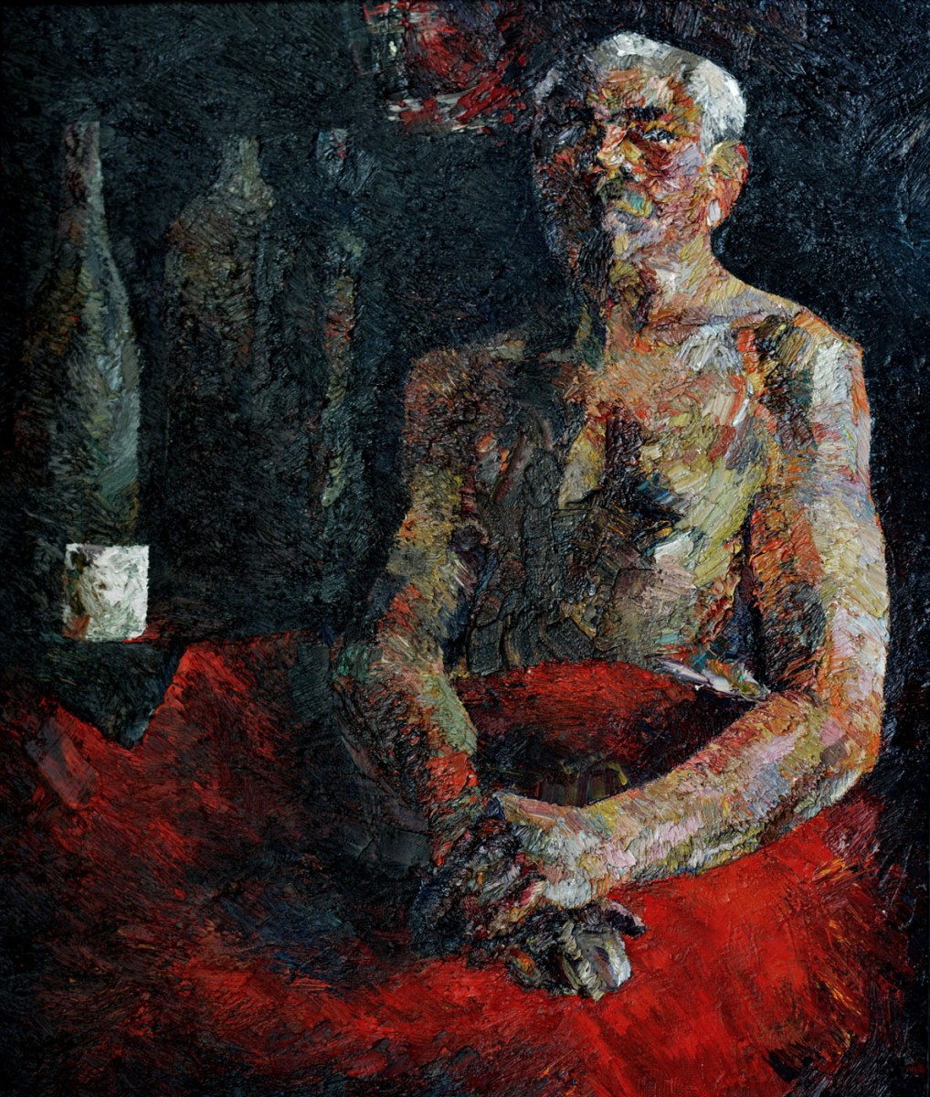 "Seminud tematică" by Cristina Dragoi, 2013, 800x680mm, oil on canvas