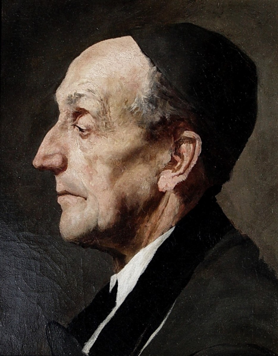 "Pictură. Portret" by Wilhelm Leibl