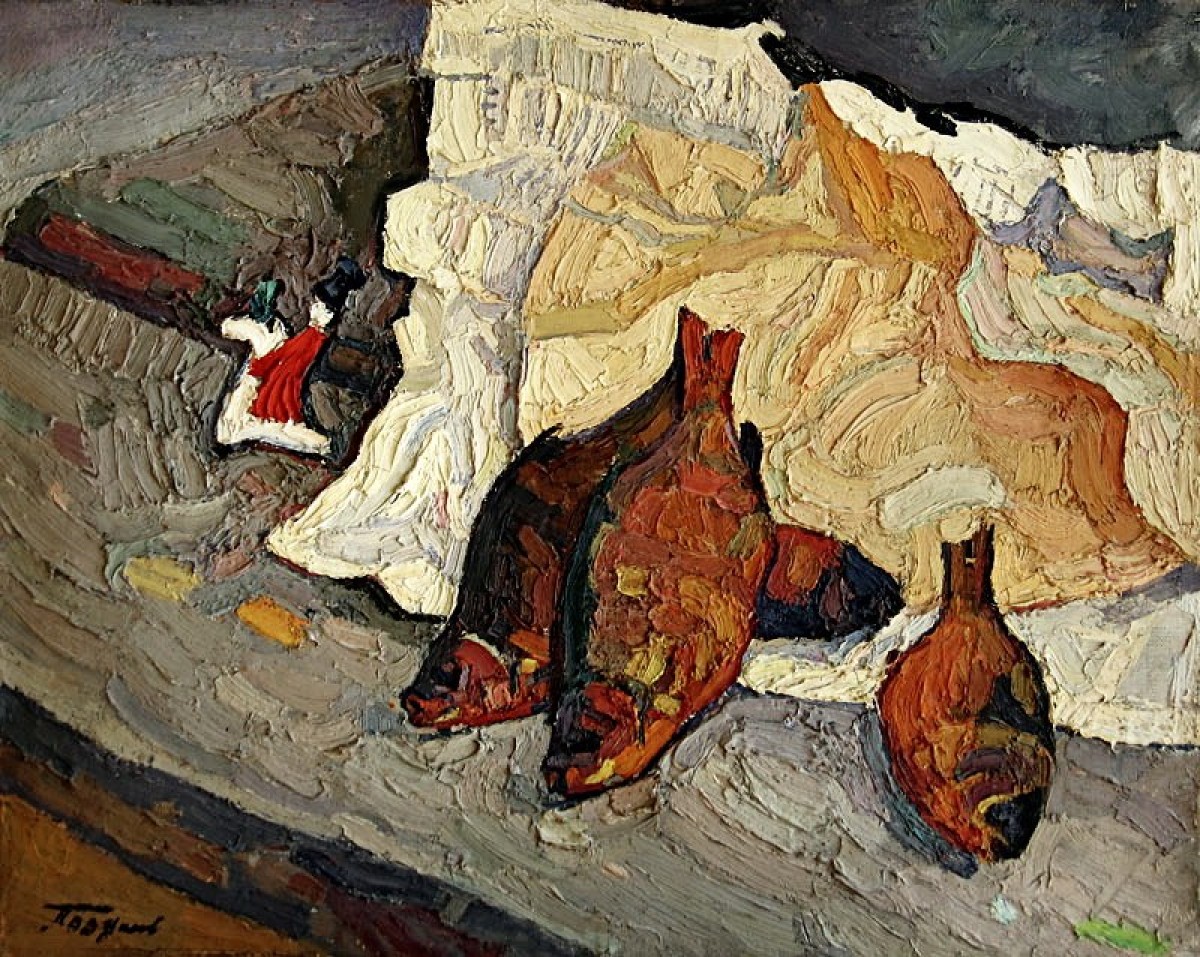"Painting. Still life" by Nikolai Pozdneev