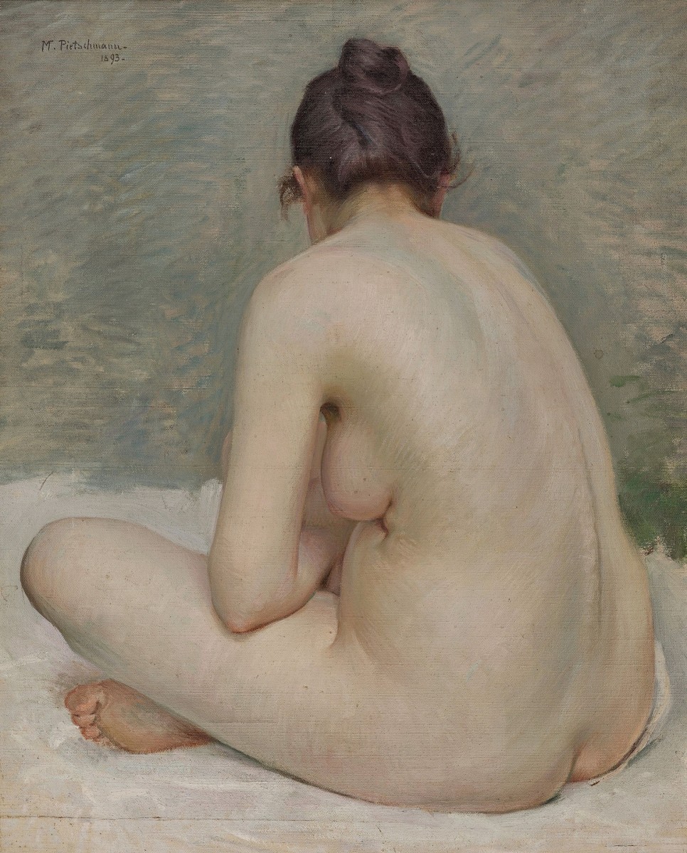 "Painting. Nude" by Max Pietschmann