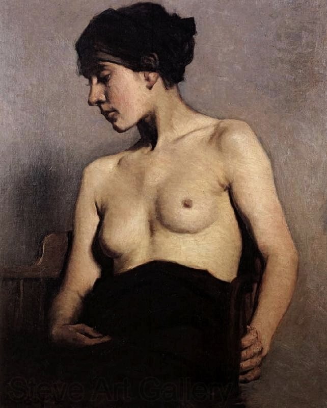 "Pictură. Nud" by Hugh Ramsay