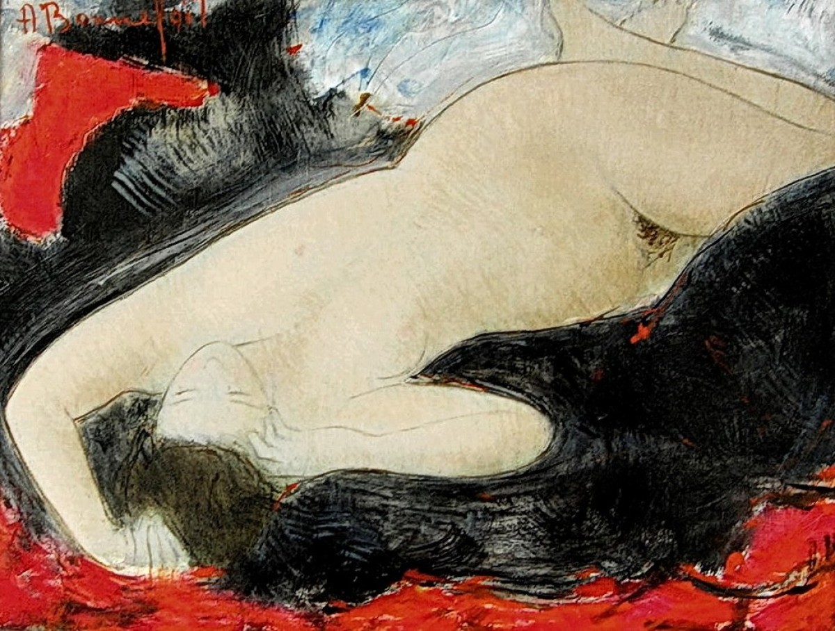 "Pictură. Nud" by Alain Bonnefoit