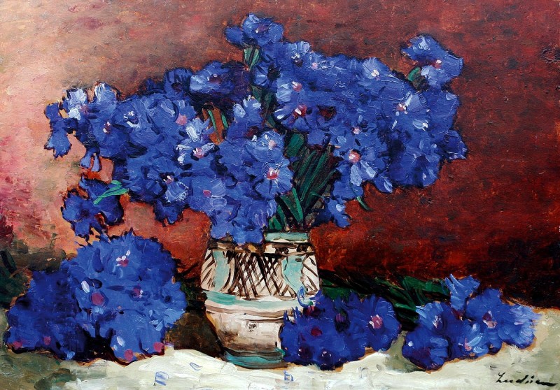 "Pictură. Flori" by Ștefan Luchian