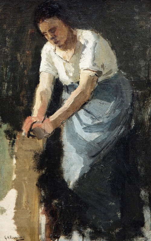 "Painting. Figure" by George Hendrik Breitner