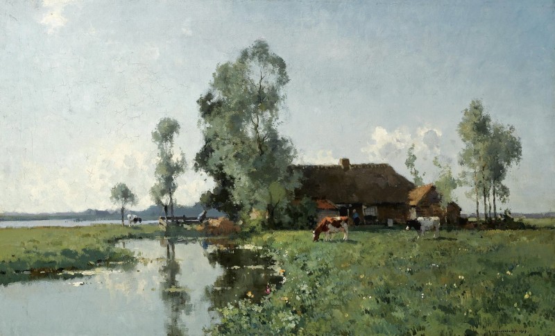 "Живопись. Сельский мотив" by Cорнелис Врееденбургх