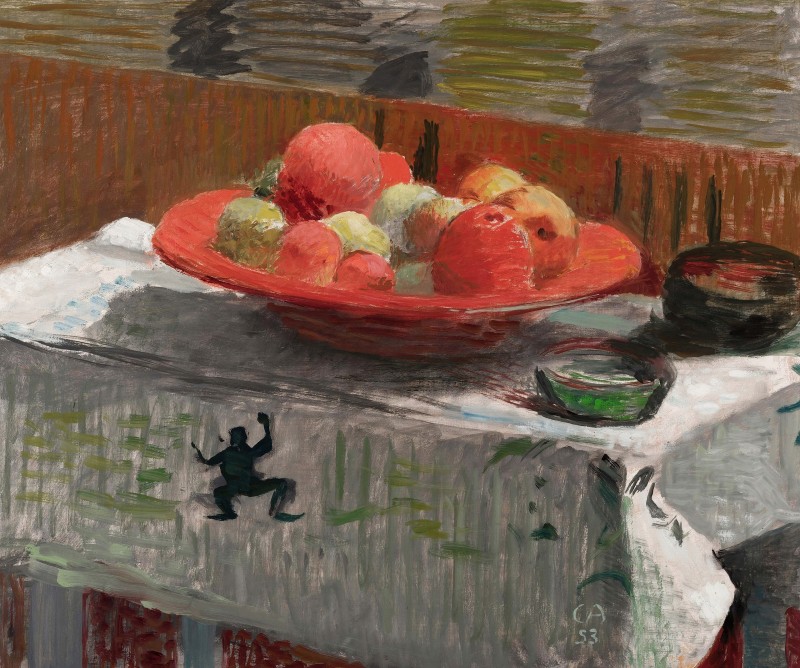 "Painting. Still life" by Cuno Amiet