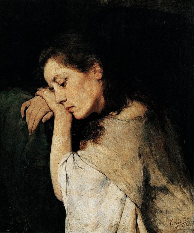 "Painting. Figure" by Georgios Jakobides