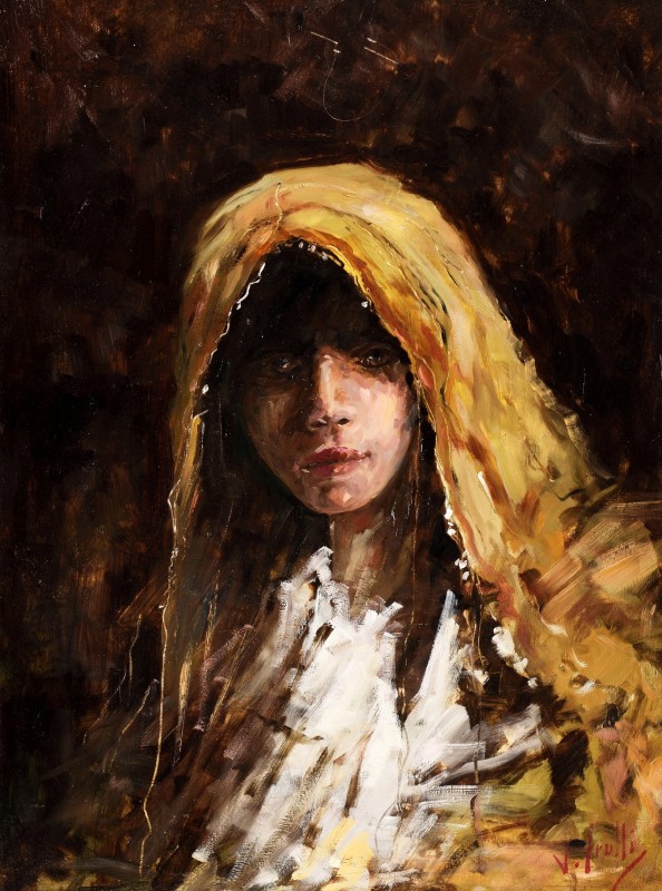 "Painting. Portrait" by Vincenzo Irolli