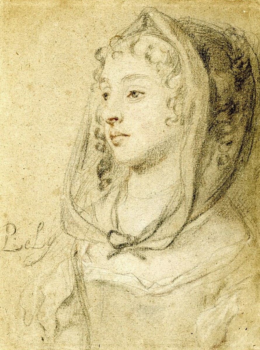 "Drawing. Portrait" by Peter Lely
