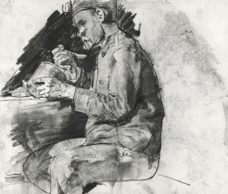 "Drawing. Figure" by George Hendrik Breitner