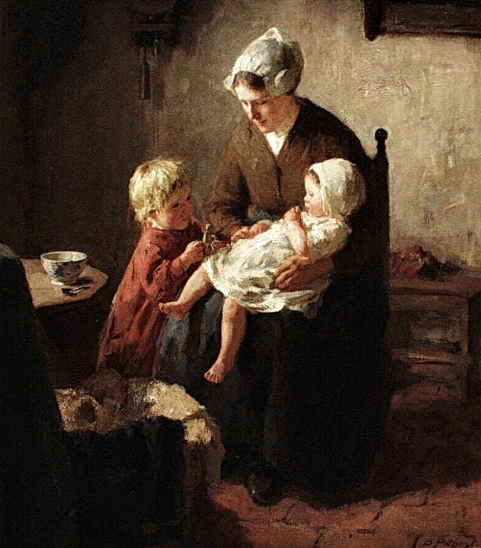 "Painting. People" by Bernard Jean Corneille Pothast