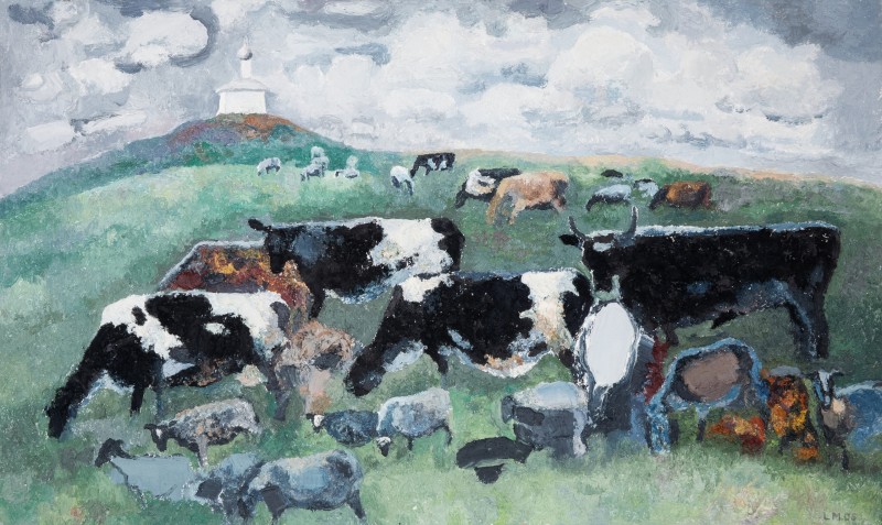"Painting. Animals" by Lev Leonidovich Mezhberg
