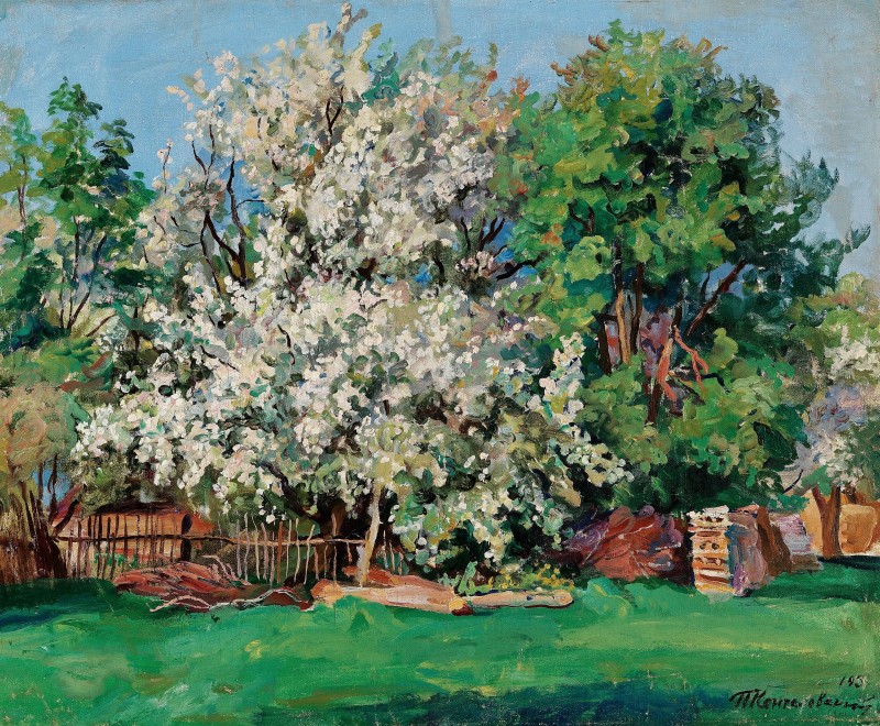 "Pictură. Peisaj" by Pyotr Petrovich Konchalovsky